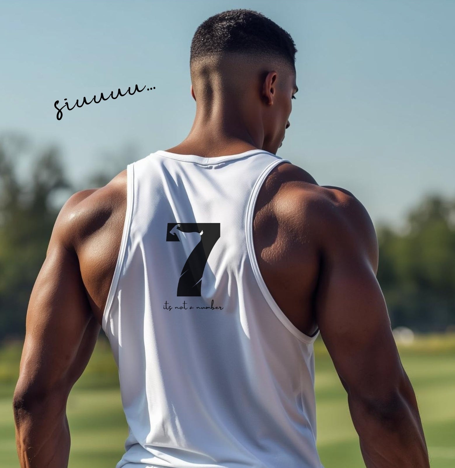CR7 Inspired Muscle Tank Top