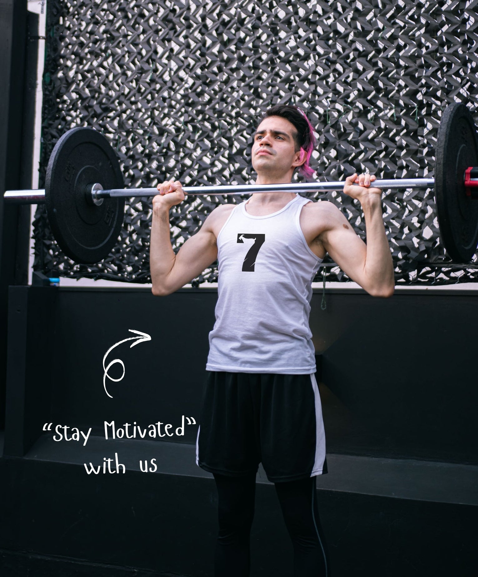 CR7 Inspired Muscle Tank Top