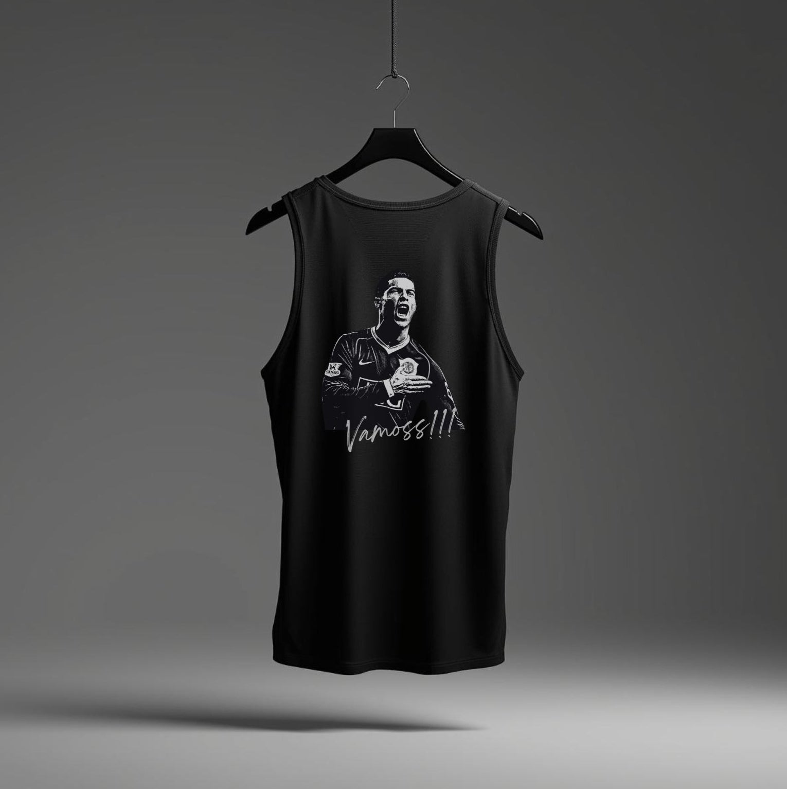 Cristiano Ronaldo Vamoss!! Muscle Tank Top