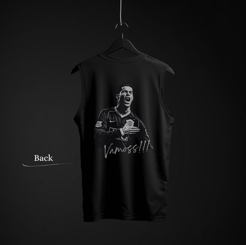 Cristiano Ronaldo Vamoss!! Muscle Tank Top