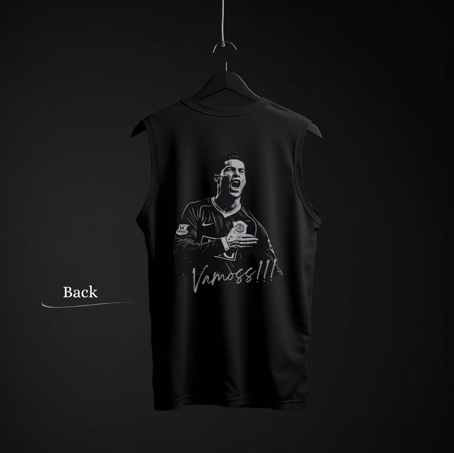 Cristiano Ronaldo Vamoss!! Muscle Tank Top