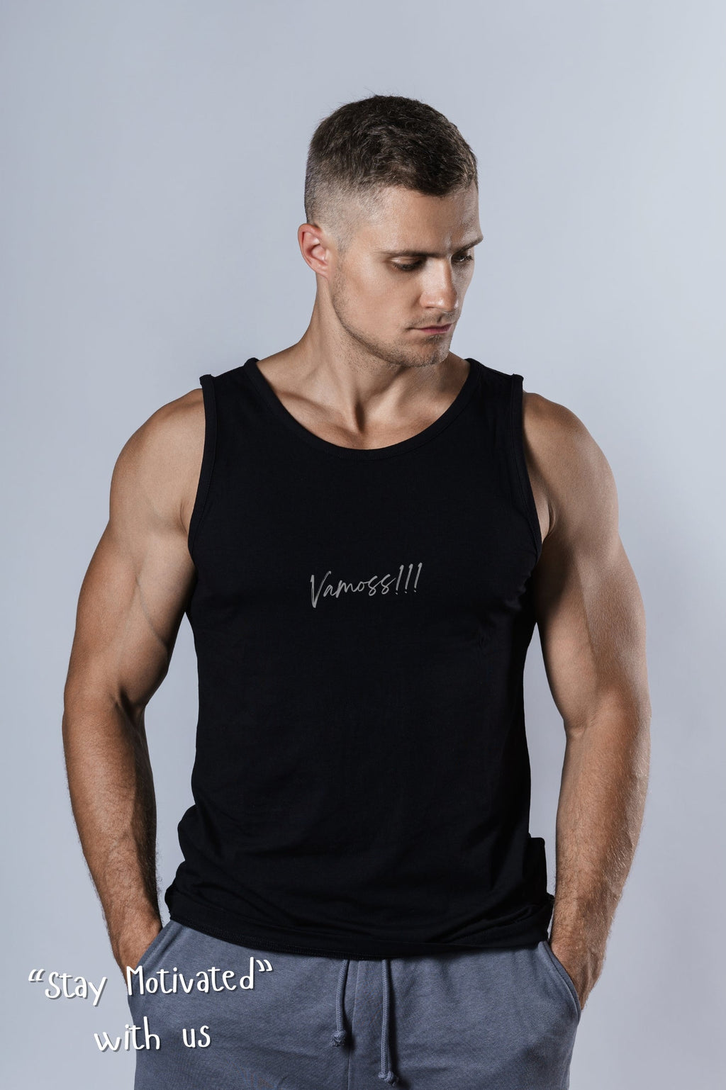 Cristiano Ronaldo Vamoss!! Muscle Tank Top